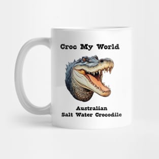 Australian Salt Water Crocodile Mug